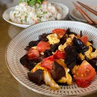 raku-yojoさんの美肌に！黒きくらげ・トマト・卵の中華風炒め #楽天レシピ